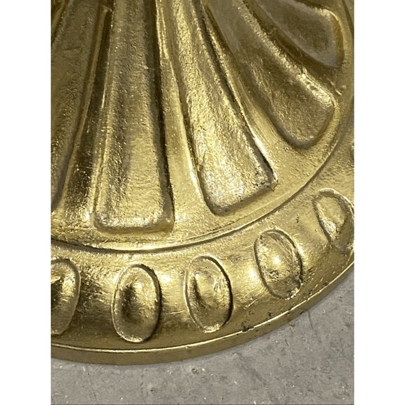 BEQUZON 5.9 inches Brass Ceiling Light Canopy Plate, Antique  Vintage Victorian Style Ornate Solid Brass Ceiling Light Canopy